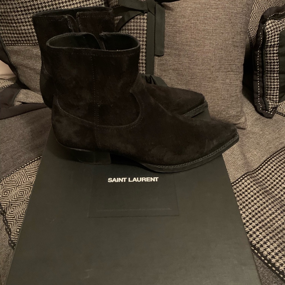 Saint Laurent Mens Lukas Boots